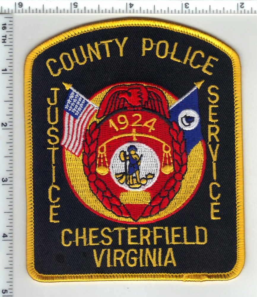 Chesterfield County Police (Virginia) 4th Issue Shoulder Patch