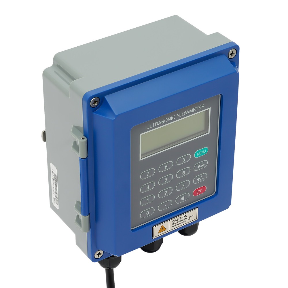 TUF-2000B Ultrasonic Flowmeter Wall Mounted Water Flow Meter Set