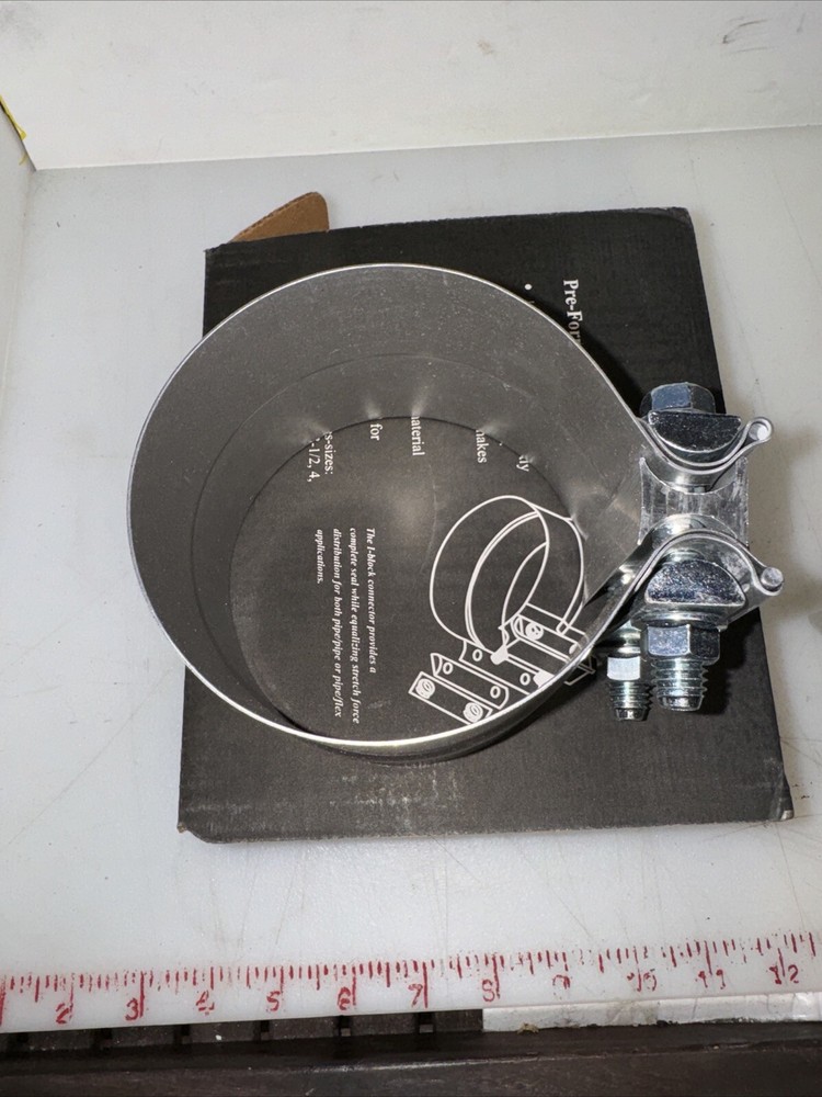 TLC400A Exhaust Clamp 4" with Hardware