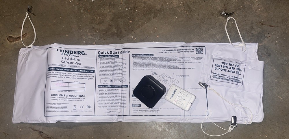 LUNDBERG Bed Alarm. EXCELLENT Condition!