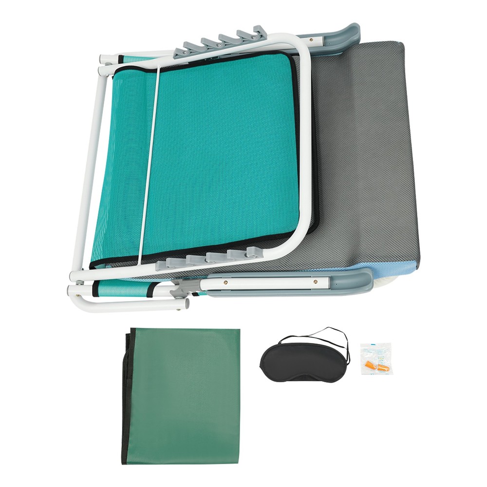 Lifting Bed Backrest Portable Folding 20~75° Backrest Sit up Back Rest Armrest