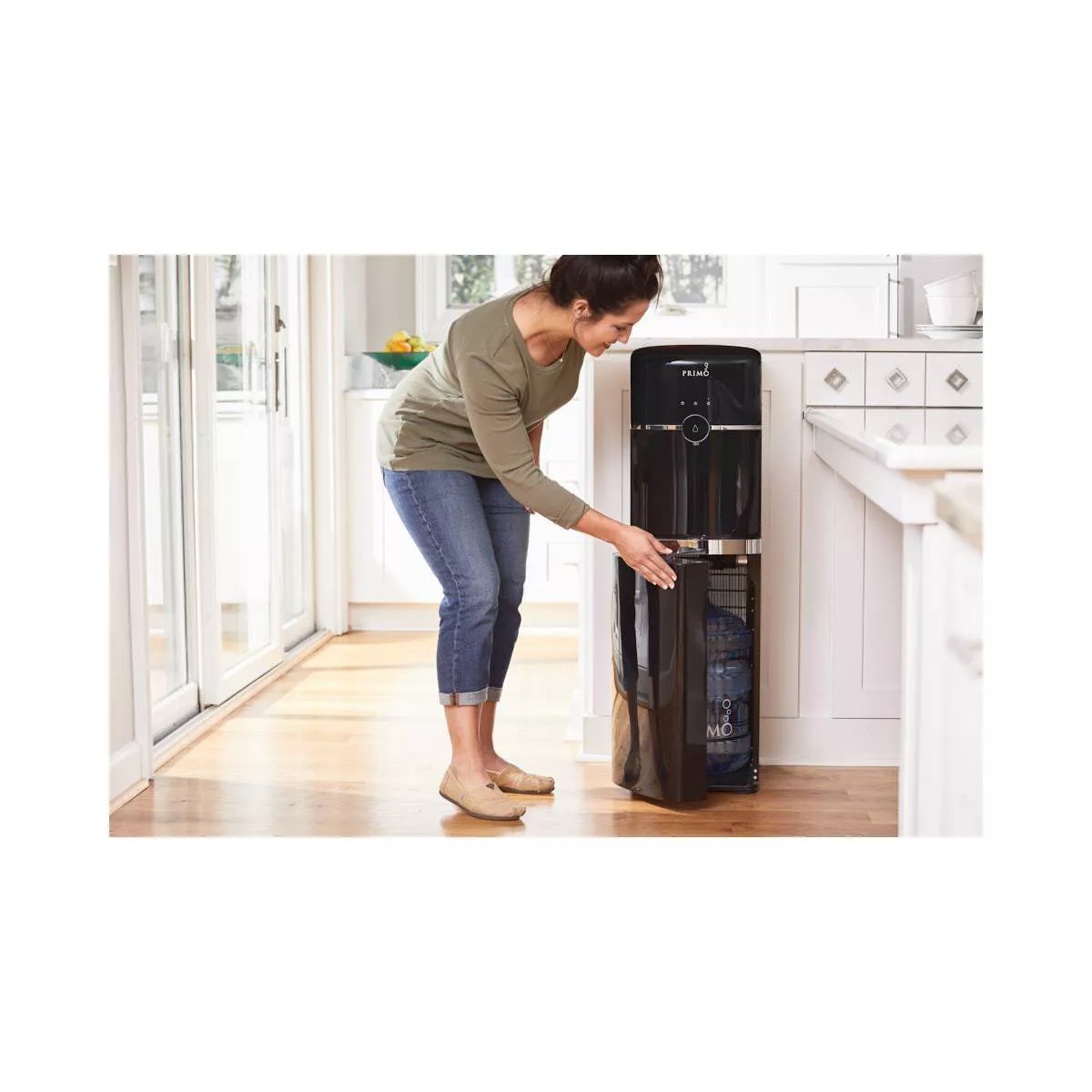 Brand New Primo Smart Touch Bottom Load Water Dispenser Hot Cold Black 601242-C