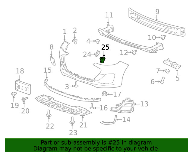 Genuine GM Transceiver Bracket 42672409