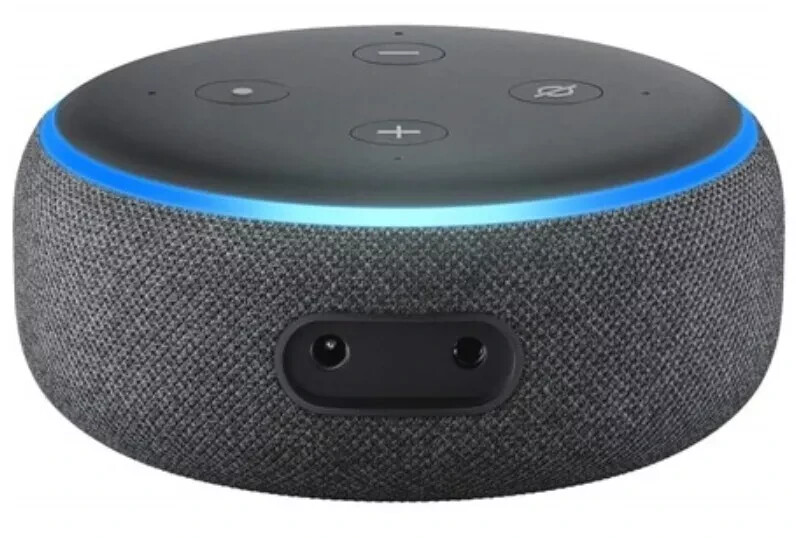 Echo Dot (3rd Gen) - Smart speaker with Alexa – Charcoal - Amazon Echo New