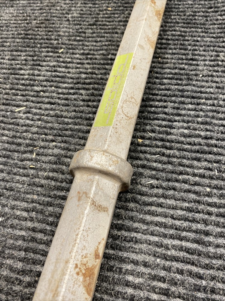 NOS SOLIDA Wide Chisel 3in Chisel Tip Shank Size 1-1/4in Length 21"