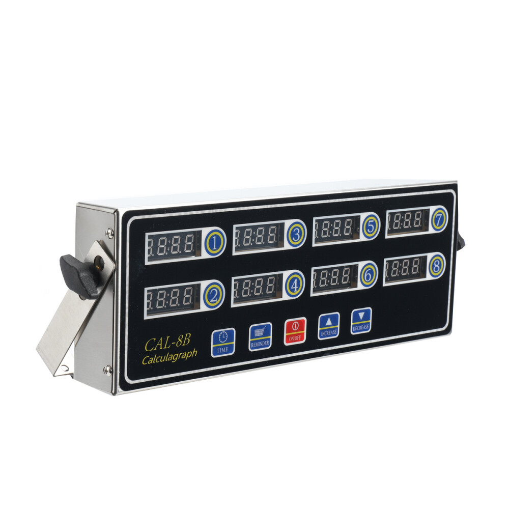 8 Channel Digital Kitchen Timer Deep Fryer Timer Food Cooking Digital Timer