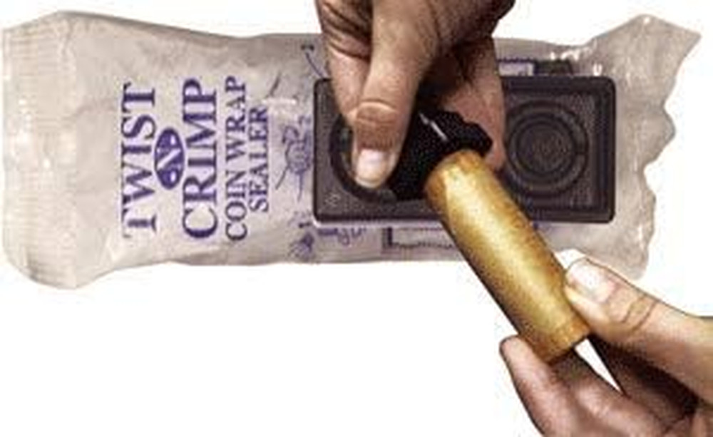 Twist-N-Crimp Coin Wrap Sealer