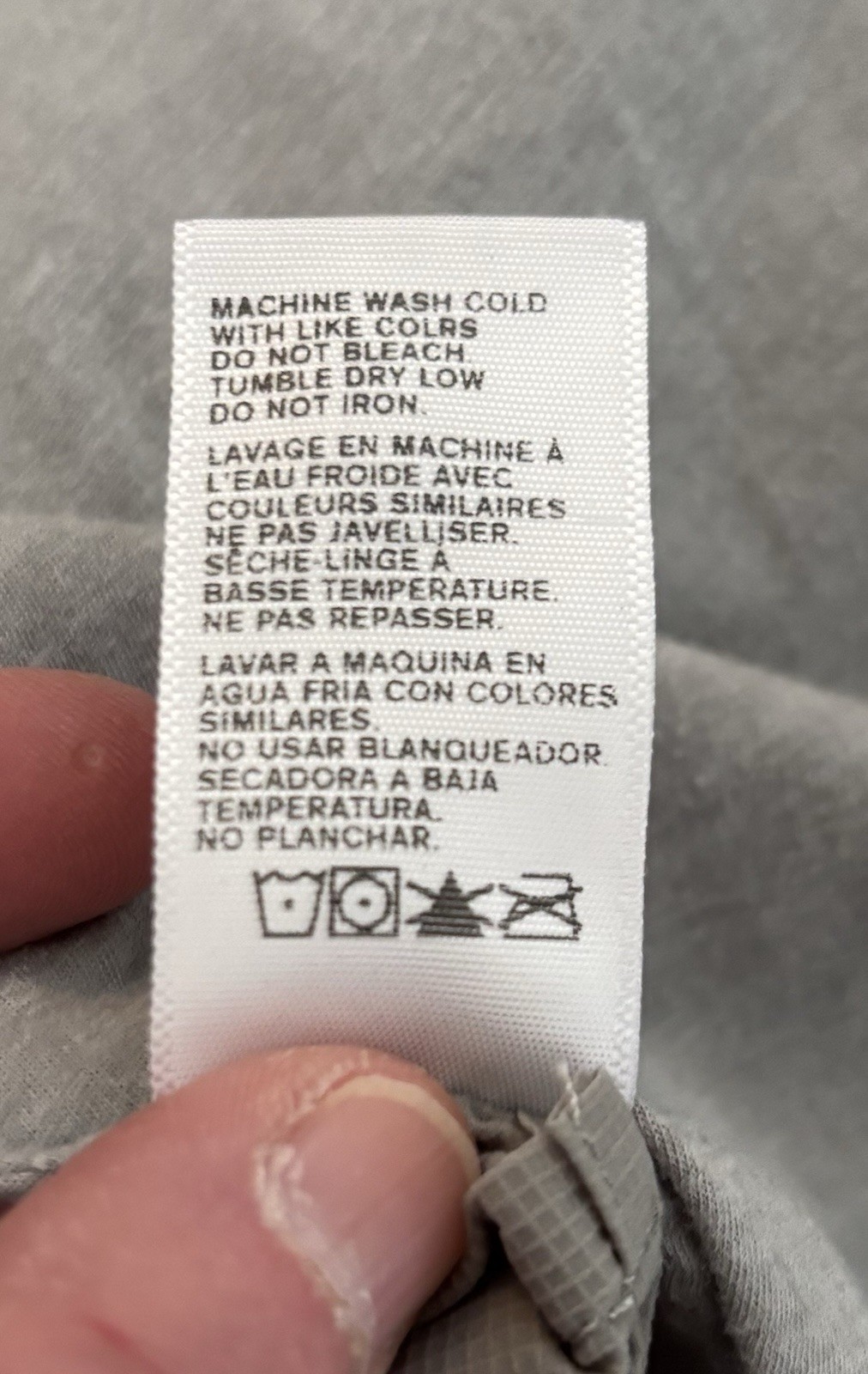 James Perse Y/OSEMITE Jacket Men’s Size 4 (XL) Gray Full Zip Lightweight Stretch