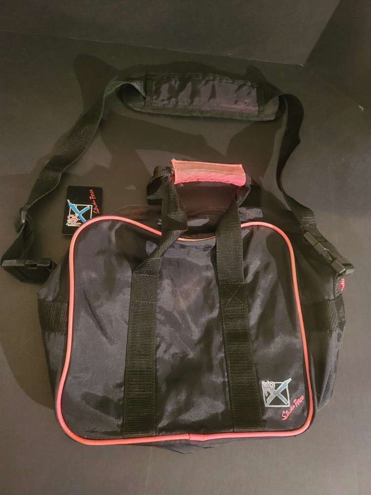KR Strikeforce Black / Pink 1 Ball Bowling Bag