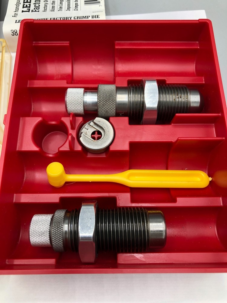 Lees Precision Reloading Dies .38 Special 90510 - Missing Pieces