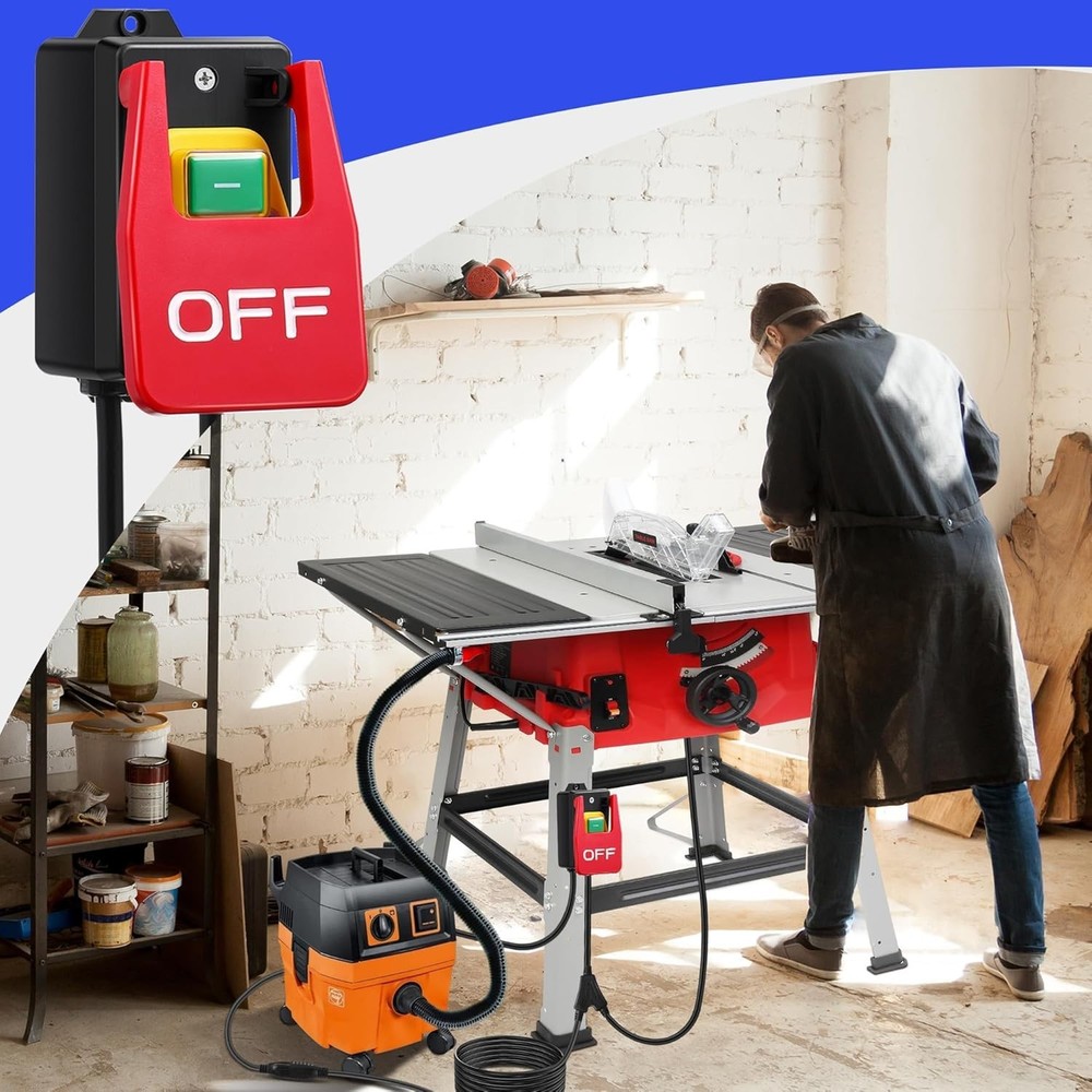High-Quality Router Switch with Hands-Free Operation for Workshop Safety