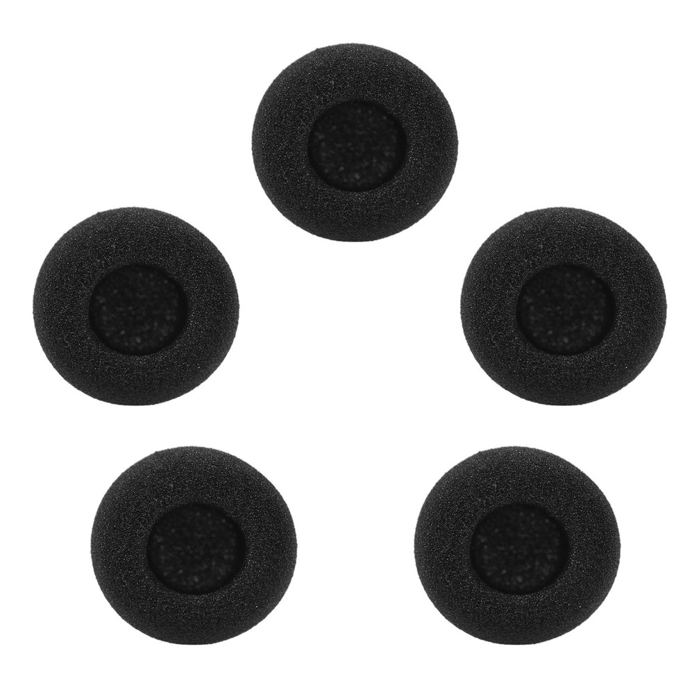 Mini Microphone Windscreens Mic Foam Covers For Lapel Headset Microphone Black