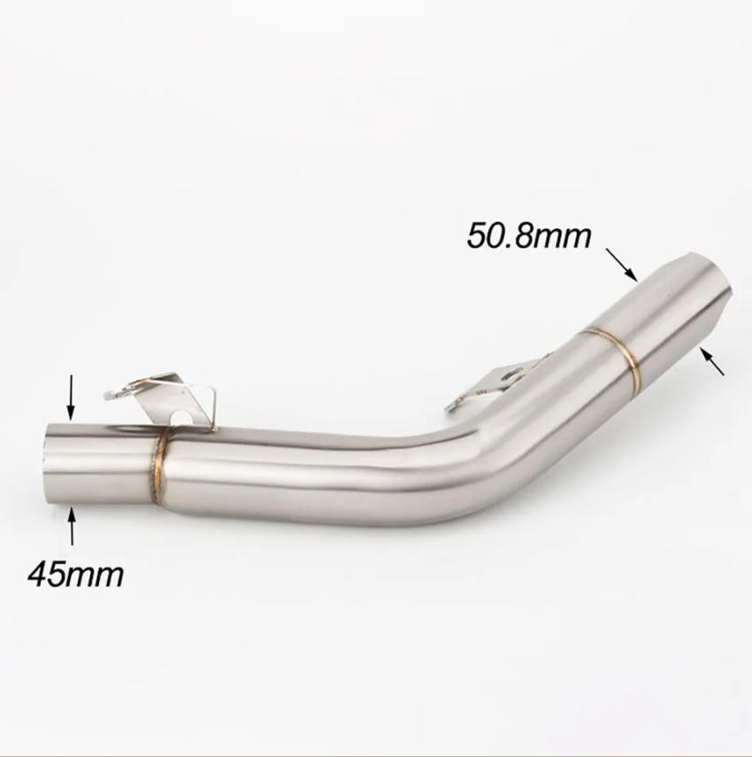 Motorcycle Exhaust Mid Link Pipe For Suzuki GSXR 600 750 GSX-R 2011-2024 Slip-On