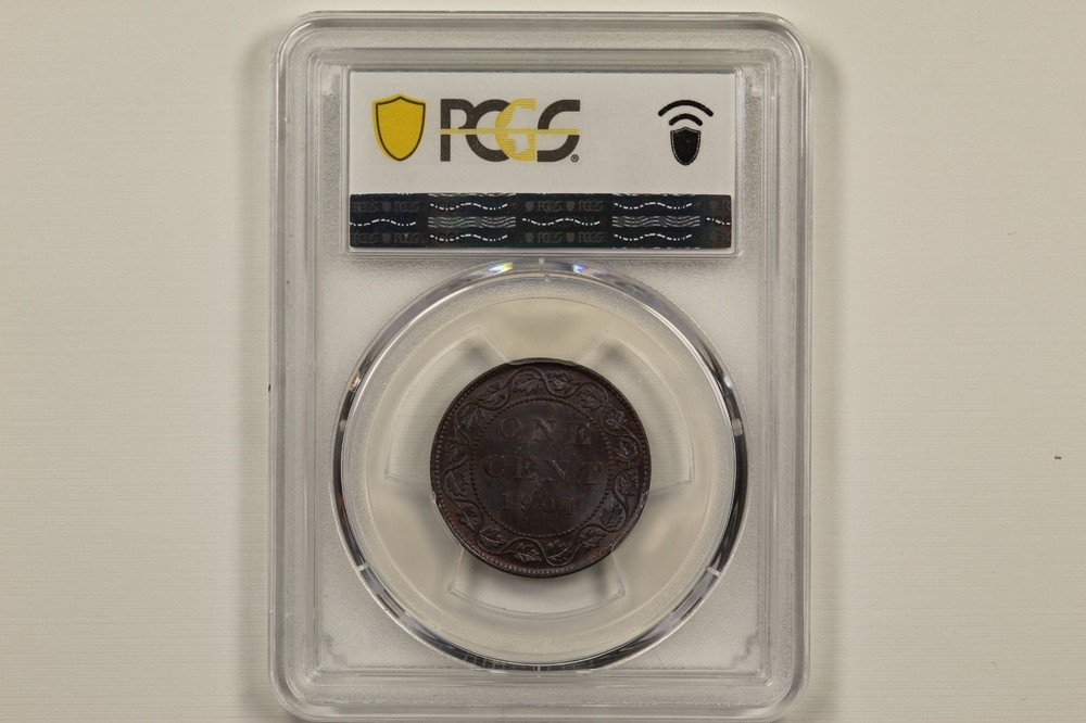 1901 Canada Large Cent PCGS MS63BN