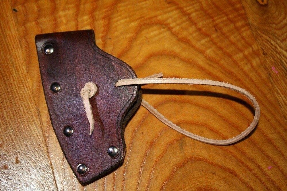 Custom THICK Leather { AXE / HATCHET } cover-USA made
