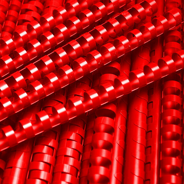 19 Ring Binding Comb Red 7/16" 100pcs