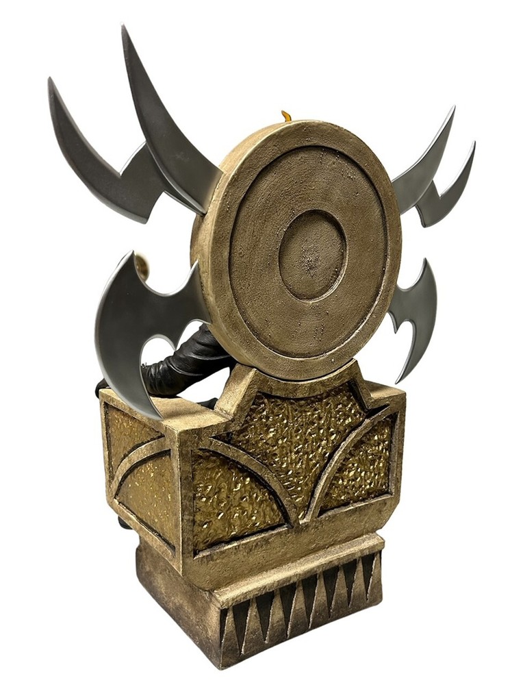 Sideshow Collectibles Ghost Rider On Throne Exclusive Comiquette Marvel Sample