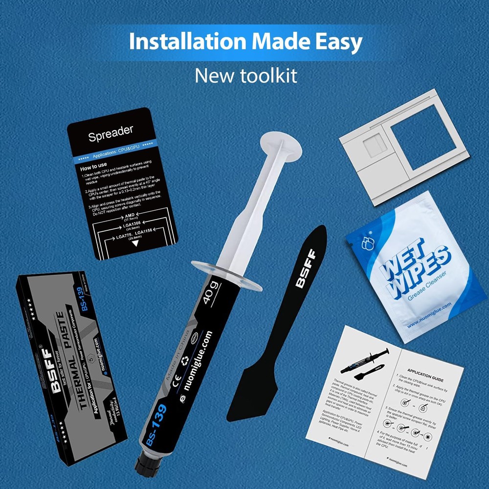 Thermal Paste, 80g with 6 Toolkit