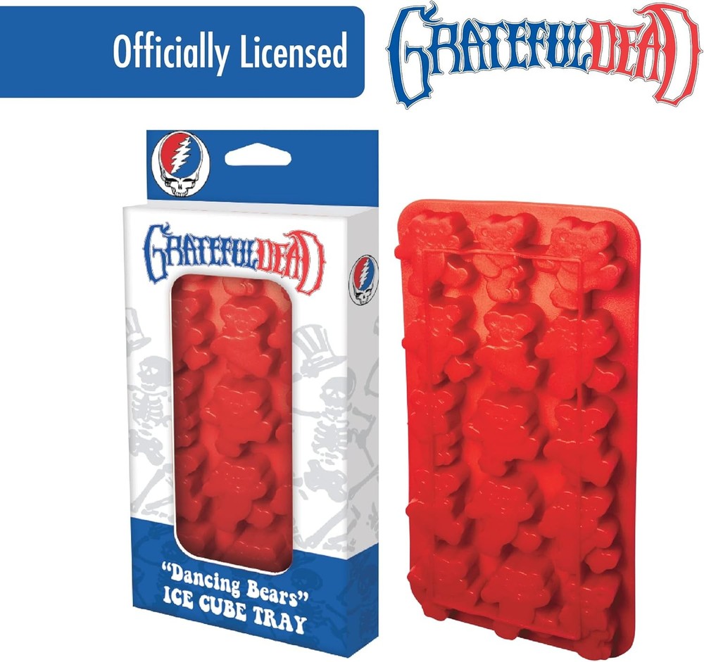 ICUP Grateful Dead Dancing Bear Ice Cube Tray