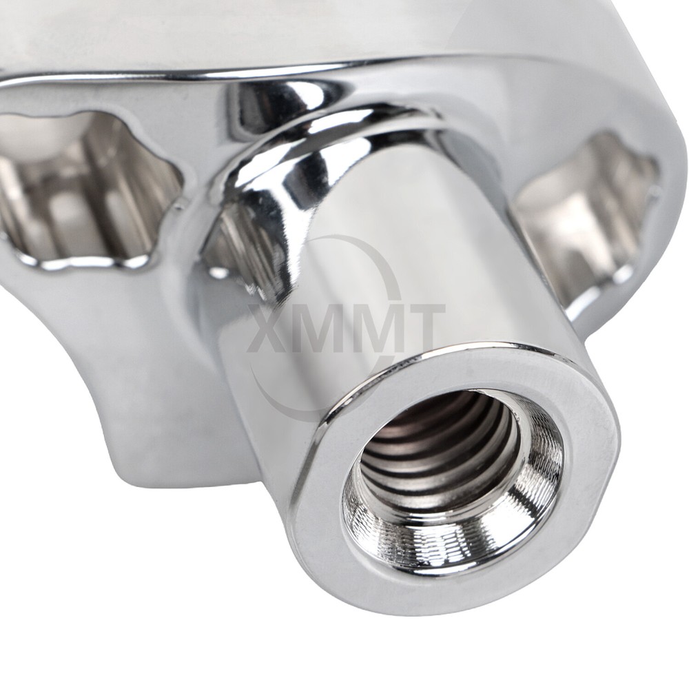 2" Chrome Handlebar Risers Bottom For Harley Heritage Softail Dyna Road King 883
