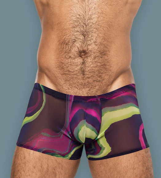 MALE POWER SEAMLESS MINI SHORT GALACTIC