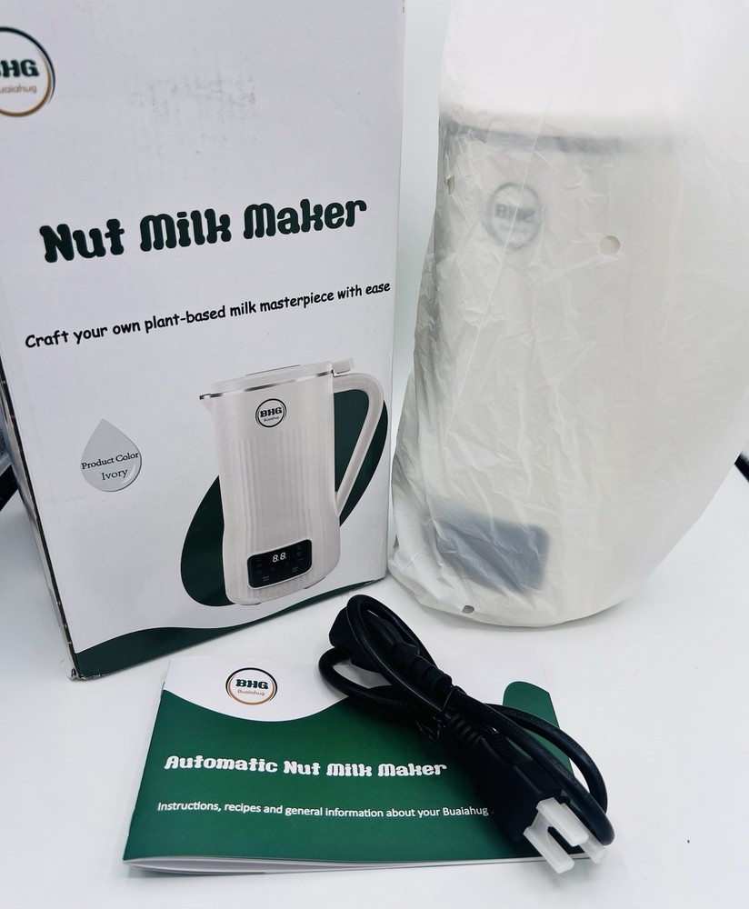 20oz Nut Milk Maker Machine ~ Multi-Functional Automatic w/ 10 Blades