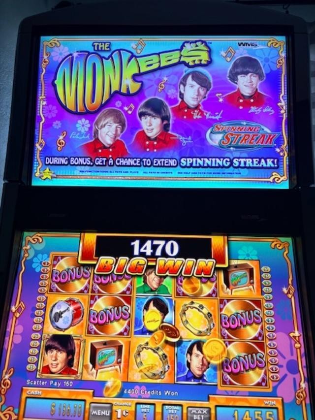 WMS BB2 SLOT MACHINE SOFTWARE THE MONKEES GAME & OS SET SUPER FUN SPIN BONUSES!