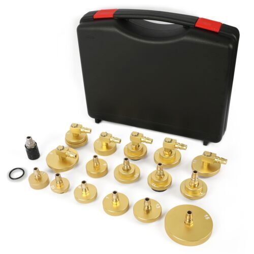 Automatic Brake Fluid Bleeder Exchanger Machine 110V with 17PC Adapter Set