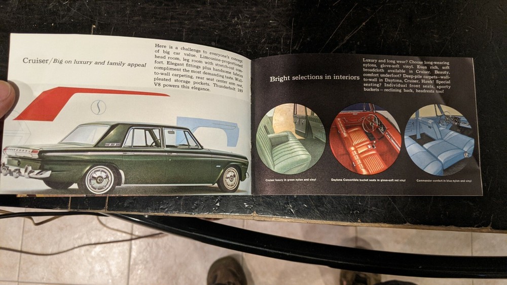1964 Studebaker Different by Design Sales Brochure