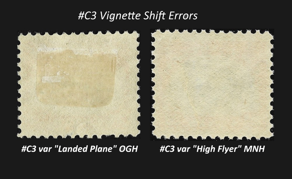 #C3 var "Landed Plane" and #C3 var "High Flyer." Major Vignette Shift Errors.