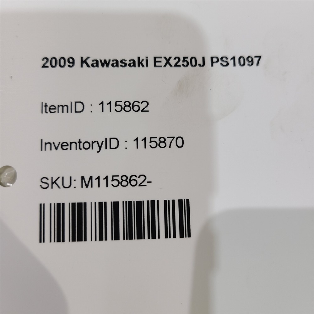 2009 Kawasaki EX250 250 Horn PS1097
