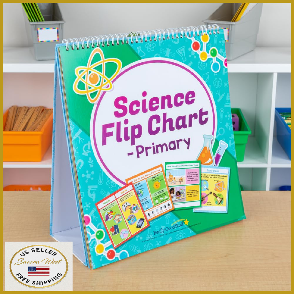 Really Good Stuff Science Flip Chart Primary