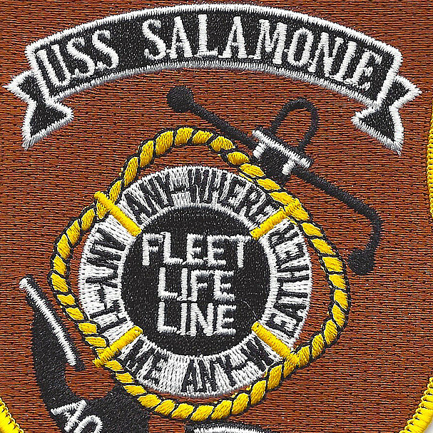 USS Salamonie AO-26 Replenishment Oiler Ship Patch