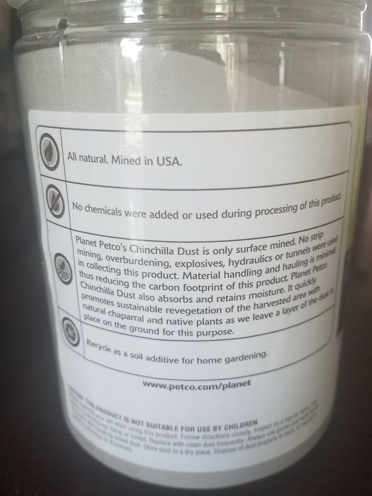 Chinchilla Dust 2.5 lbs