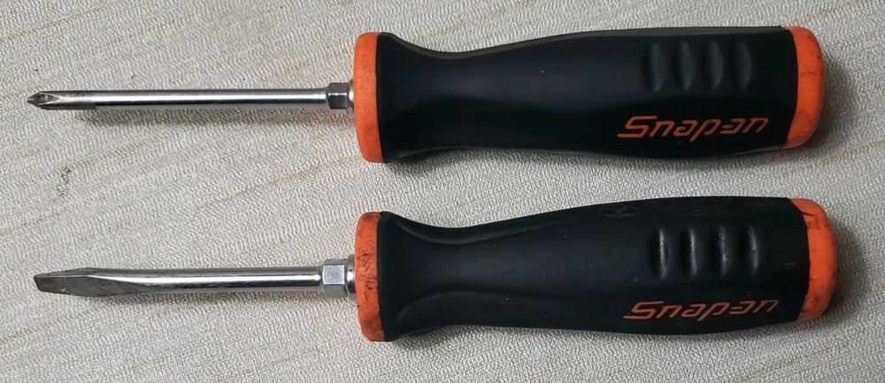 SNAP-ON #1 PHILLIPS HEAD & FLAT HEAD SCREWDRIVERS