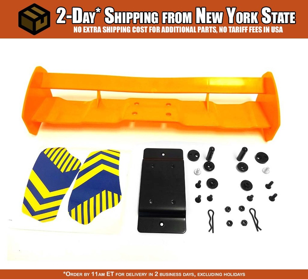 Baja Oversize Rear Wing, Spoiler Kit