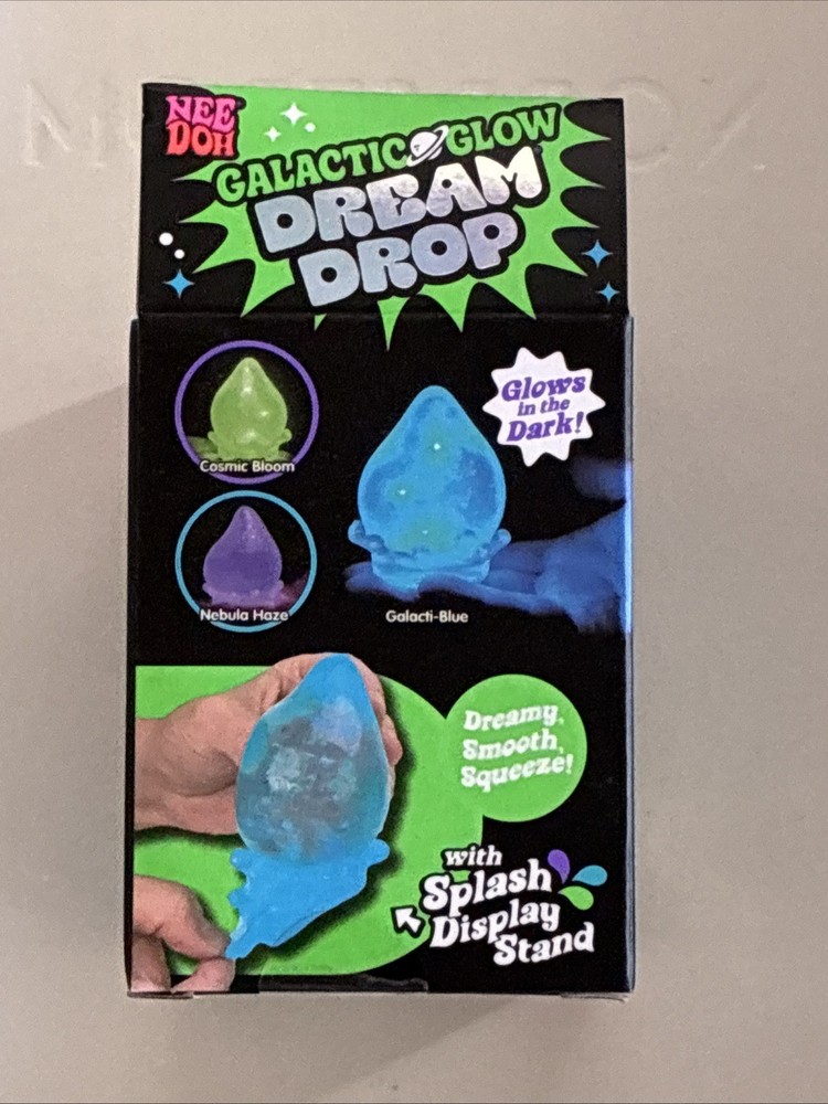 Nee Doh Galactic Glow Dream Drop Squish Toy