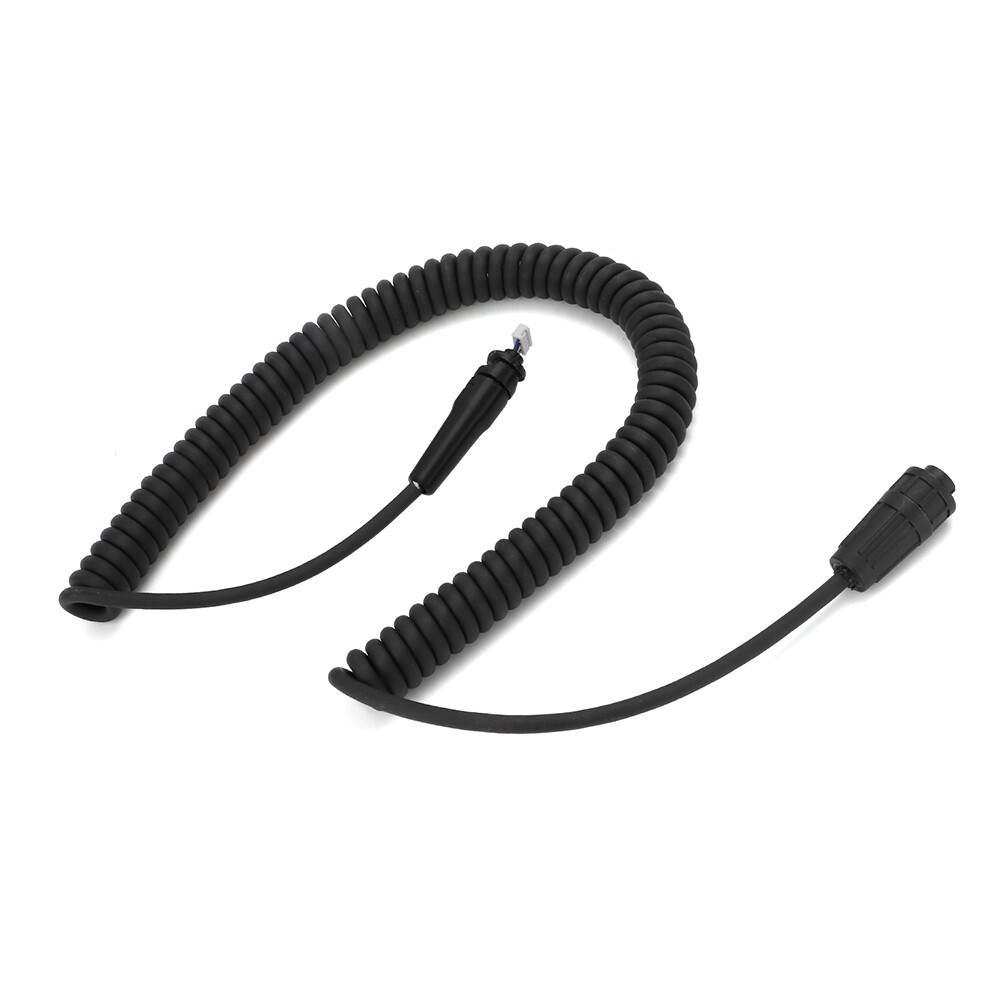 R49060 For Raytheon/Raymarine Ray 215 VHF Radio Microphone Mic Cord Cable Coiled