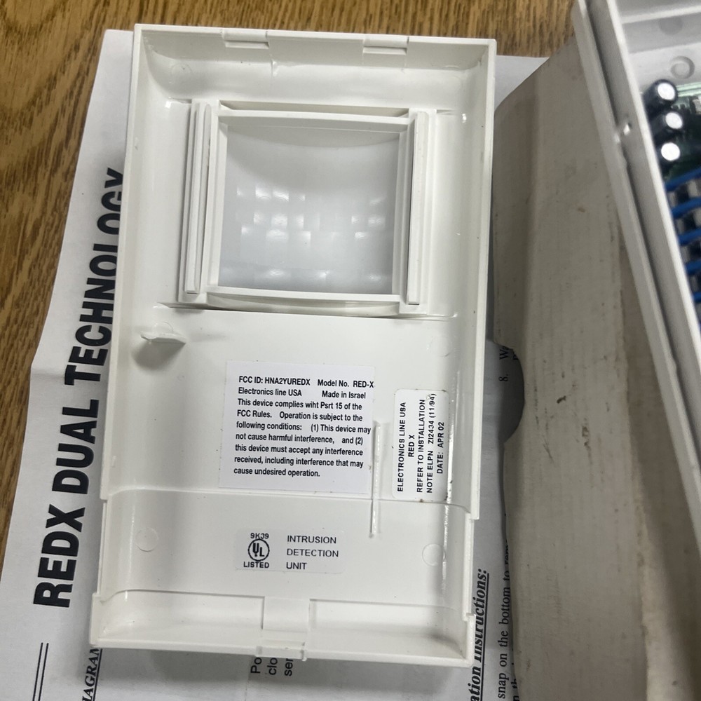 Electronics Line REDX Dual Tech Combo PIR Microwave Motion Intrusion Detector