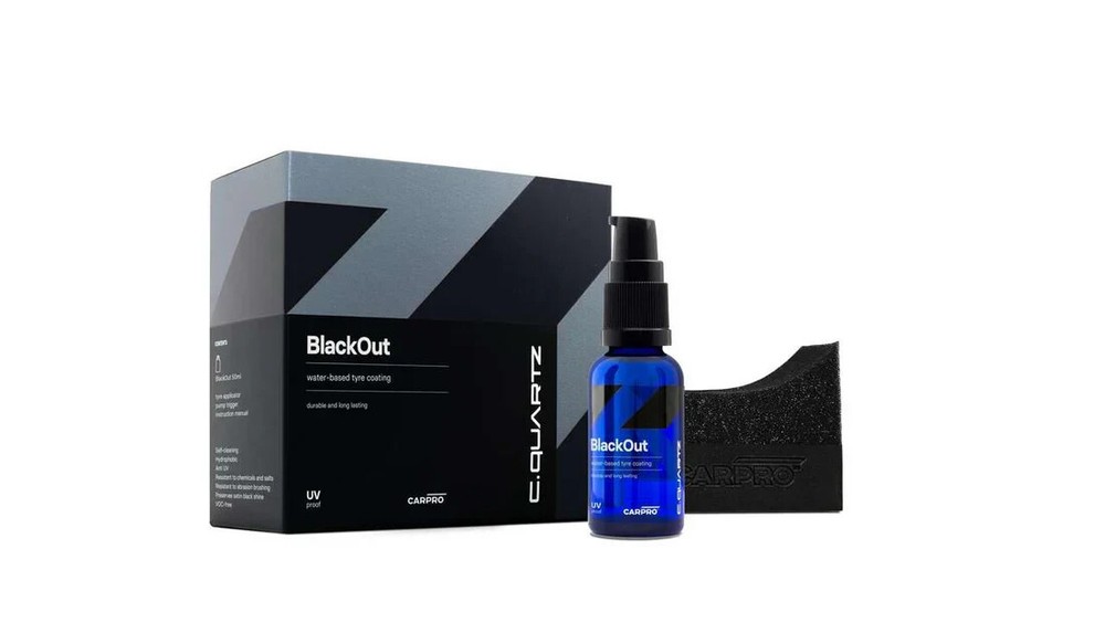 CQuartz BlackOut - Tire & Rubber Coating 50ml