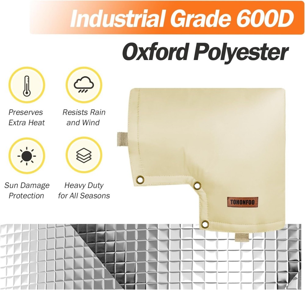 Insulated Backflow Preventer Pouch - Winter Protection