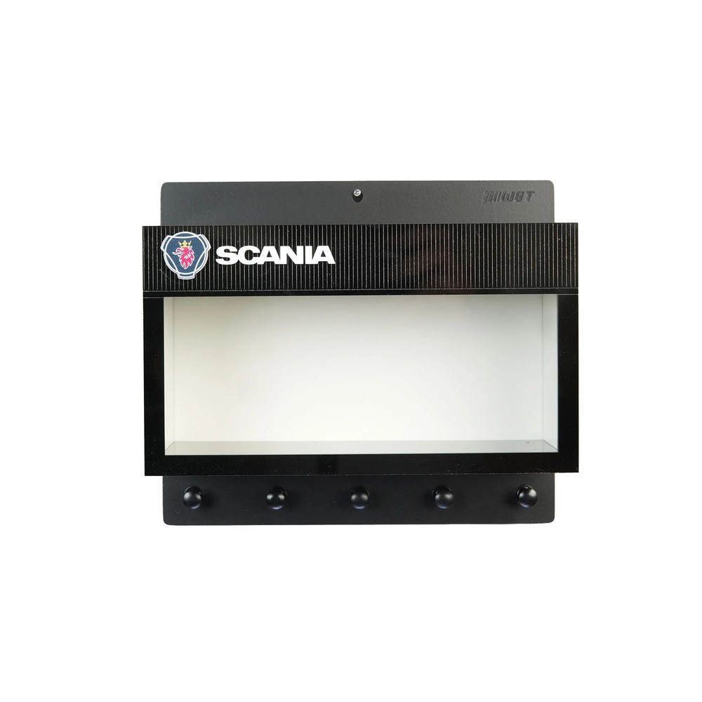 Scania Wall Key Hook Rack - Scale Model Truck Display Case