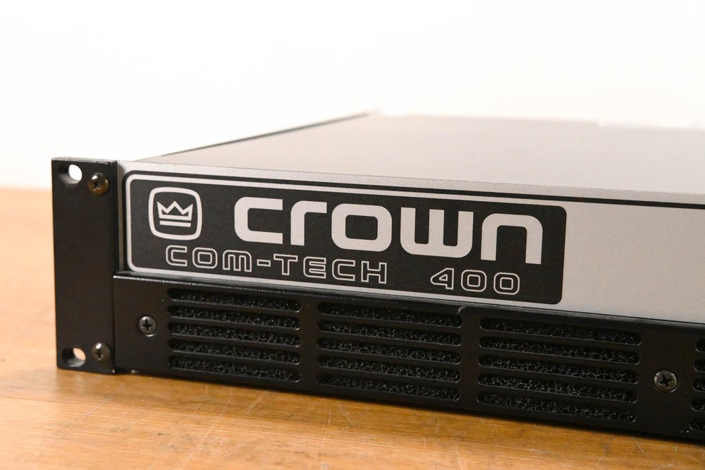 Crown Com-Tech 400 2-Channel Power Amplifier CG01ZTK