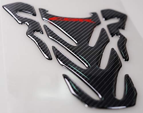 Real Carbon Look Fuel Cap - Protector Pad - Decal Stickers - Decals