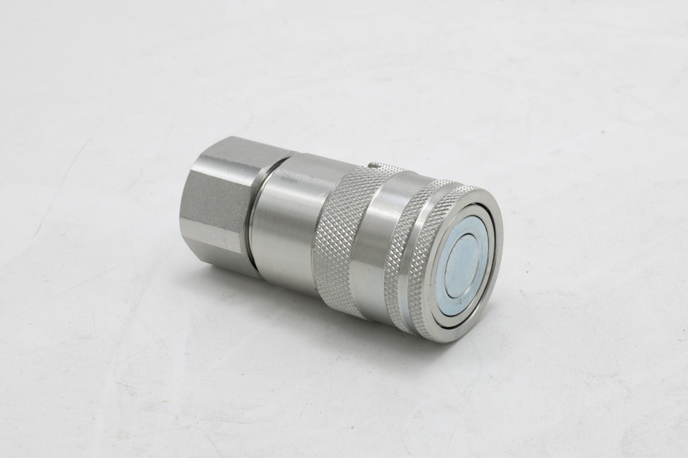 1/2"Flat Face Hydraulic Quick Coupler Connect Coupling Set Durable 1 Sets