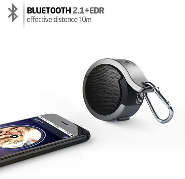 Seewonder Q1 Bluetooth Mini Speaker (grey)