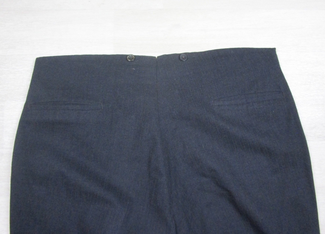 Antique Mens Wool Trousers Edwardian Tailored Pants 1912 Thomas A Brook Boston