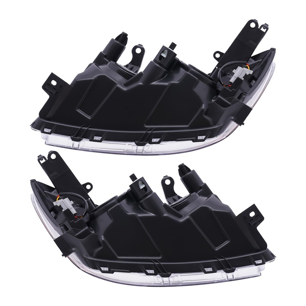 Halogen Projector Headlights Set for 2009-2012 Rav-4 Direct Replacement