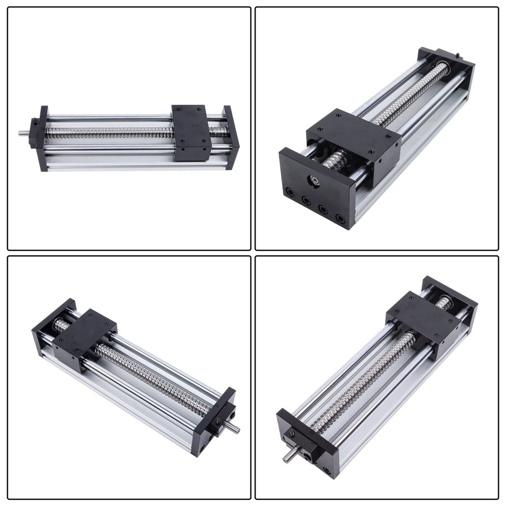 200mm Slide Table Linear double-track Ballscrew SFU1605 Motion Stage