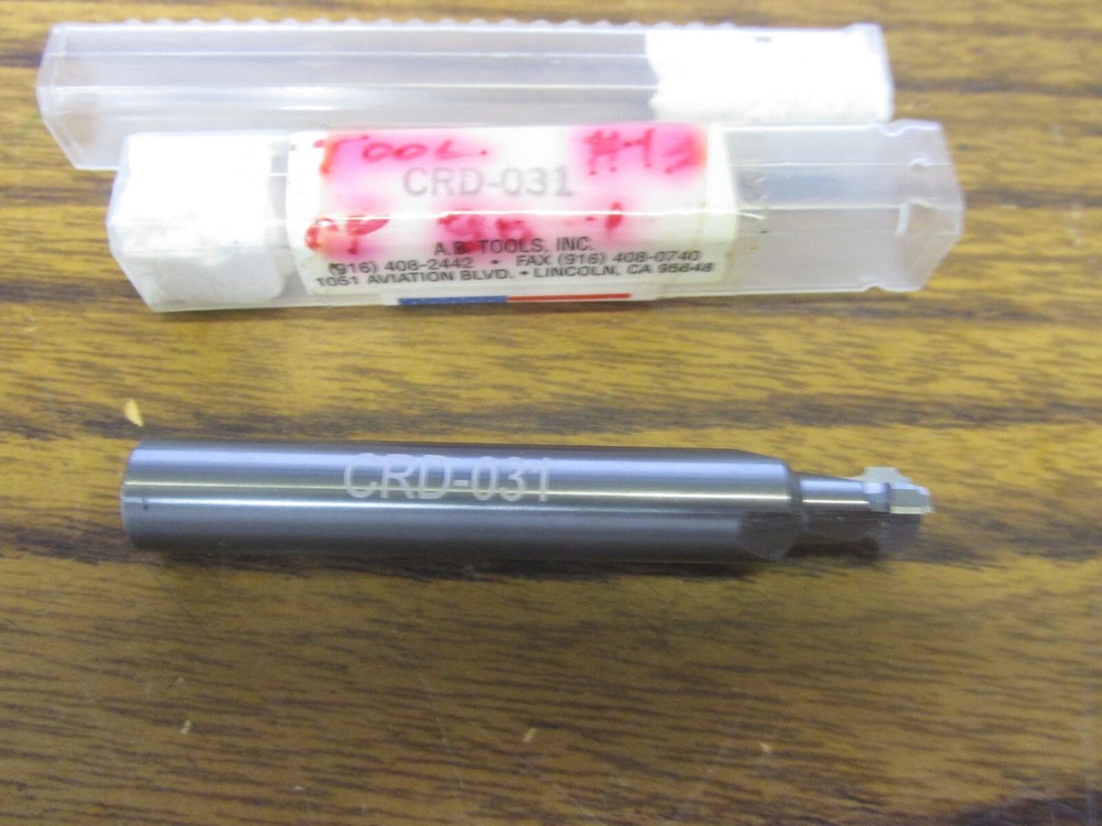 A.B.TOOL Keyseat Cutter CRD-031 Solid Carbide